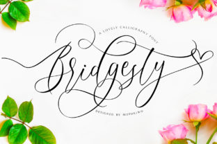 Bridgesty: A Romantic Calligraphy Font for Designers