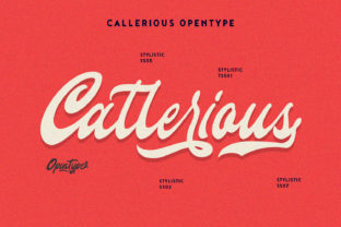 Callerious: The Bold Handwritten Font for Timeless Campaigns