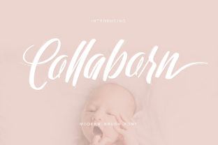 Collaborn Script: A Maker's Review of This Beautiful Script Font