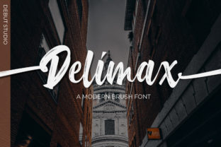 Delimax: The Modern Brush Font for Authentic Web Design