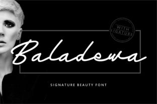Discover Baladewa: A Modern Script Handwritten Font