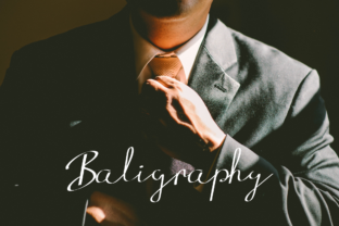 Discover Baligraphy: An Elegant Handwritten Font for Editorial Design