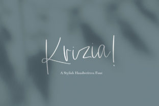 Discover Krizia: A Fun and Light Handwritten Font