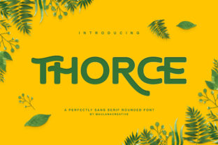 Discover the Elegance of Thorce Sans Serif Font