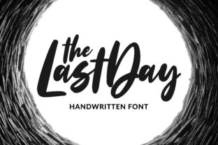 Discover The Last Day: A Standout Handwritten Font