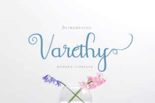 Elevate Your Brand Identity with Varethy, a Romantic Handwritten Font