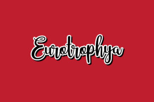 Eurotrophya: A Playful and Elegant Handwritten Font
