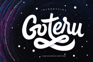 Goteru: A Bold Handwritten Font for Eye-Catching Campaigns