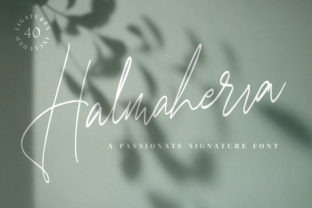 Halmaherra: A Charming Handwritten Font for Elegant Branding