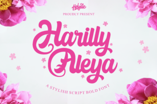 Harilly Aleya: The Perfect Font for Elegant Craft Projects