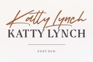 Katty Lynch Duo: A Bold and Sophisticated Font for Editorial Design