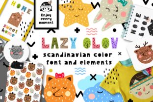 Lazy Olov: A Playful Scandinavian Font for Crafters
