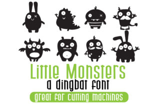 Little Monsters: A Dingbats Font for Creative Campaigns