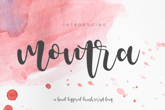 Montra: A Luxurious Script Font for Elegant Branding