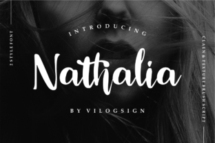 Nathalia: An Authentic Handwritten Font for Editorial Mood