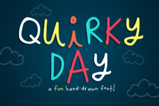 Quirky Day: A Whimsical Font for Bold Editorial Design
