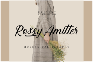 Rossy Amitter: Elevate Your Web Design with a Modern Script Font