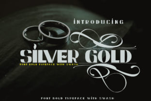Silver Gold Font: A Bold Choice for Modern Branding