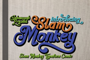Slam Monkey: A Bold and Playful Handwritten Font