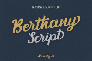 Transform Your Brand with Berthany: A Unique Handwritten Font